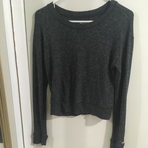 Hollister cropped sweater